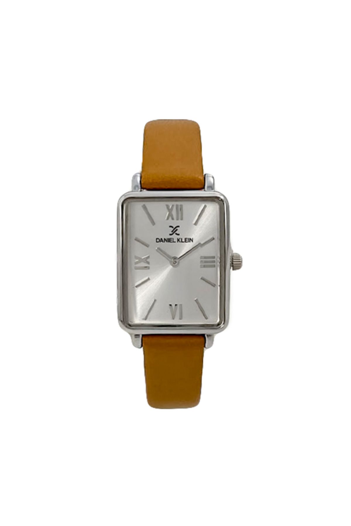 Daniel Klein-Dk.1.10741.1 Rectangular Case Leather Band 6 Colors Women's Wristwatch 3