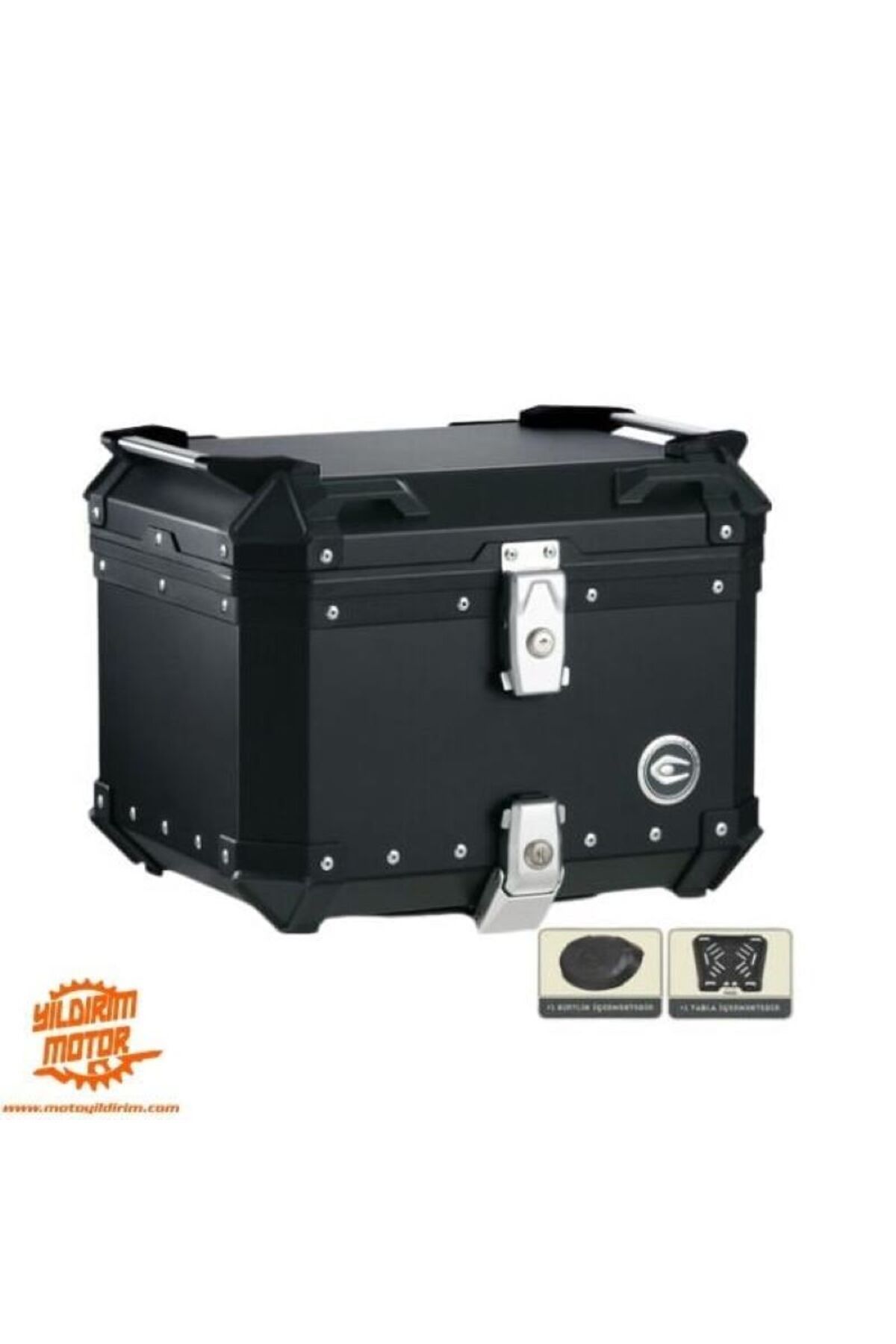 Coocase ALÜMİNYUM ARKA ÇANTA 45L