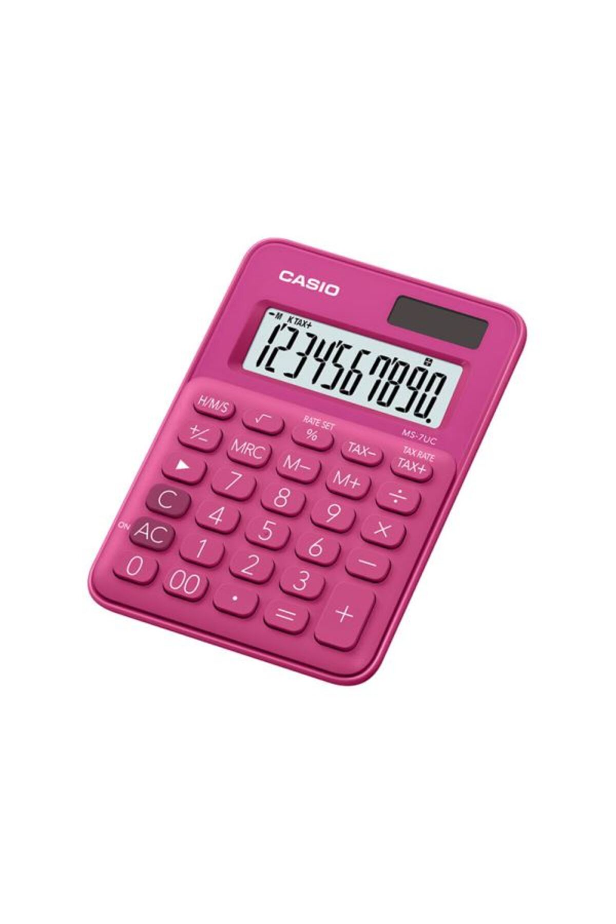 Ms-7uc-rd 10 Hane Pembe Masa Üstü Hesap Makinesi