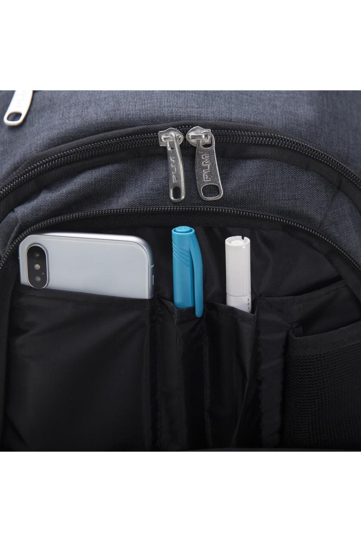PLM-Lidya Gray 15.6" Notebook Backpack 6