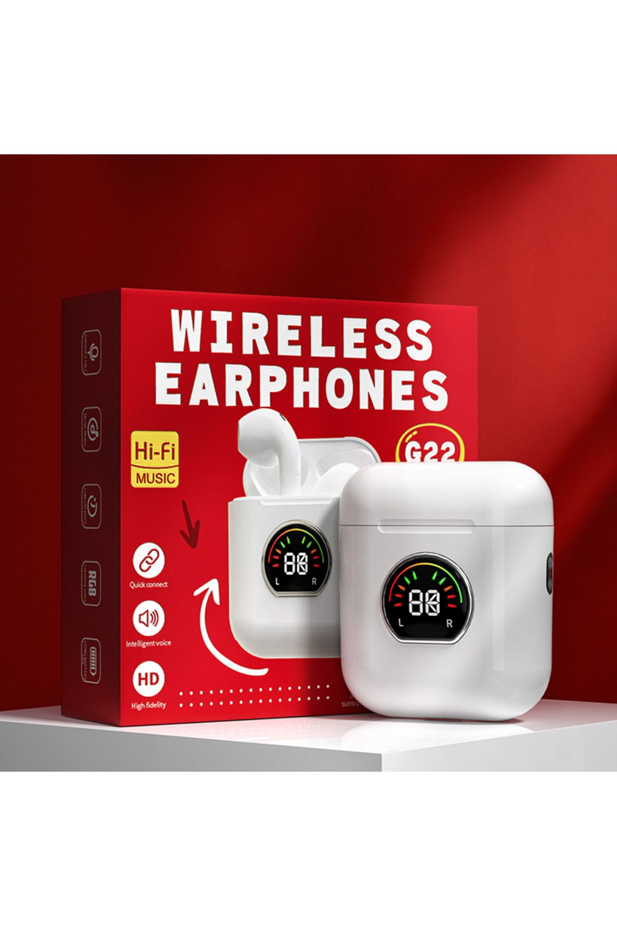 Gigi Panda Bluetooth Kulaklık Ios Android Uyumlu