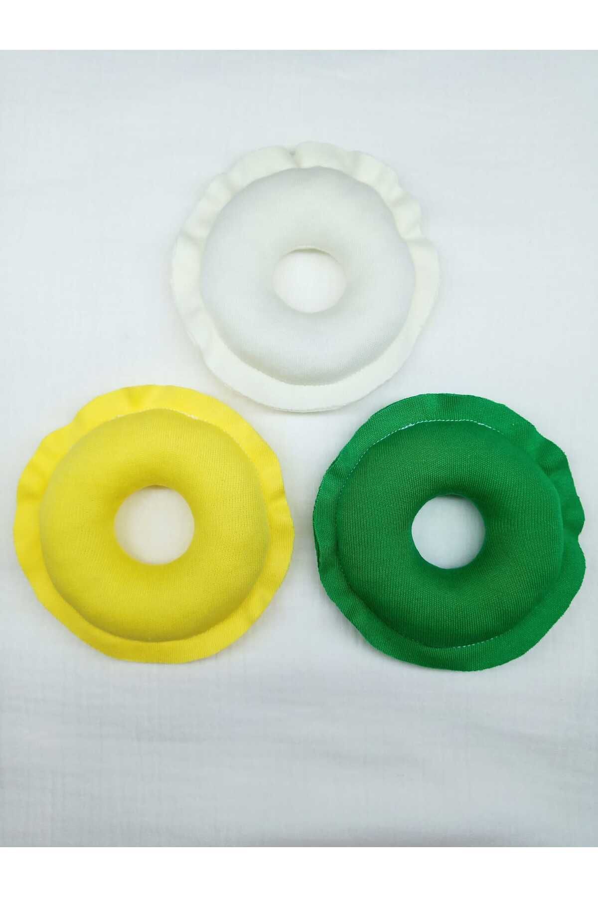 GallanD-Soft Cotton Donut Baby Toy - Breastfeeding, 3 Pack 2