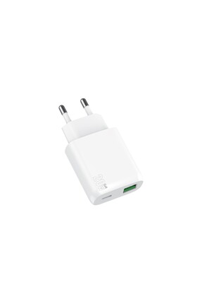 MATECHNO Priz Tipi Şarj Aleti USB Şarj Adaptörü 20W Type-C USB-A Girişli 20W ...