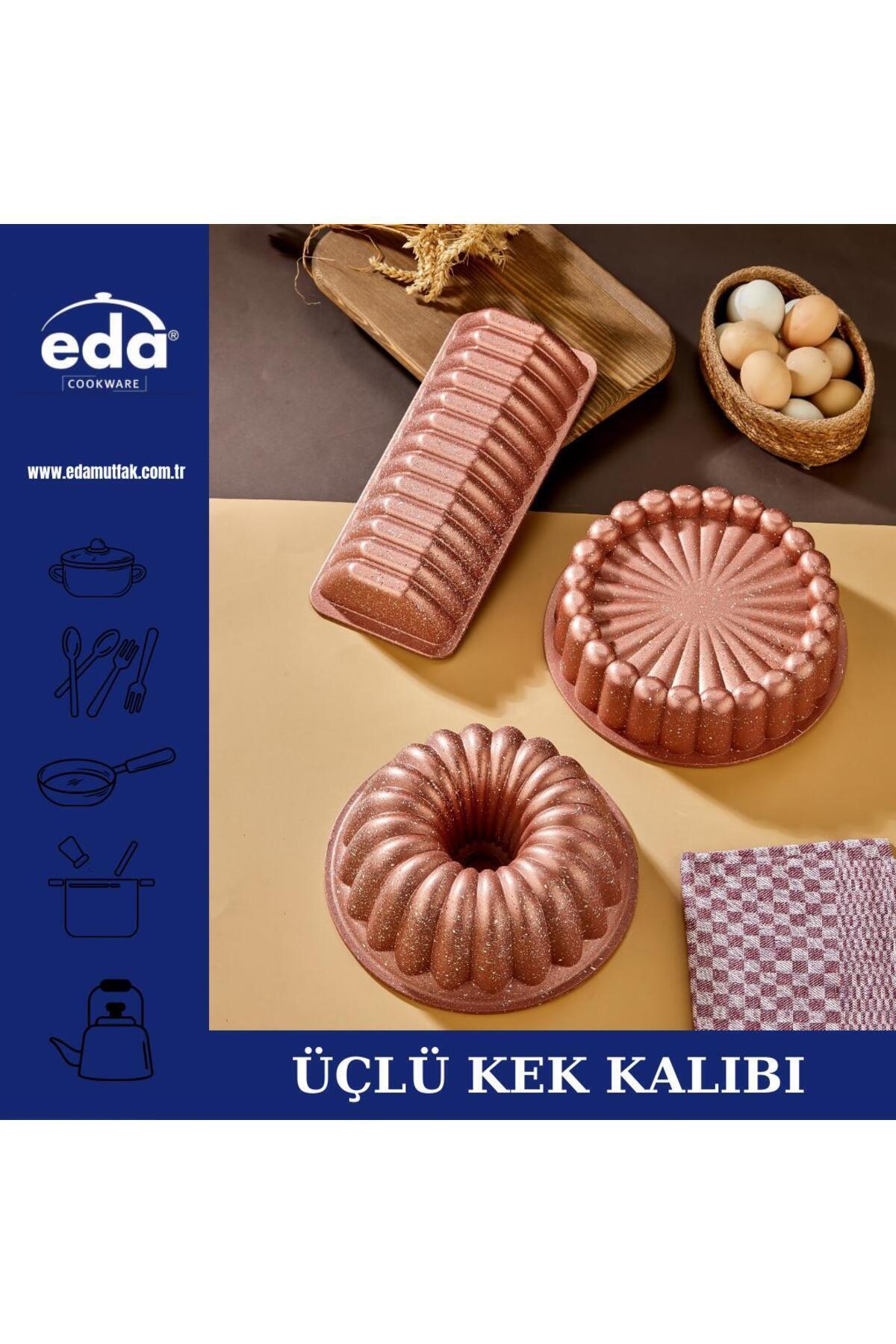 Eda-Set of Three Asian Cupcake Molds 1