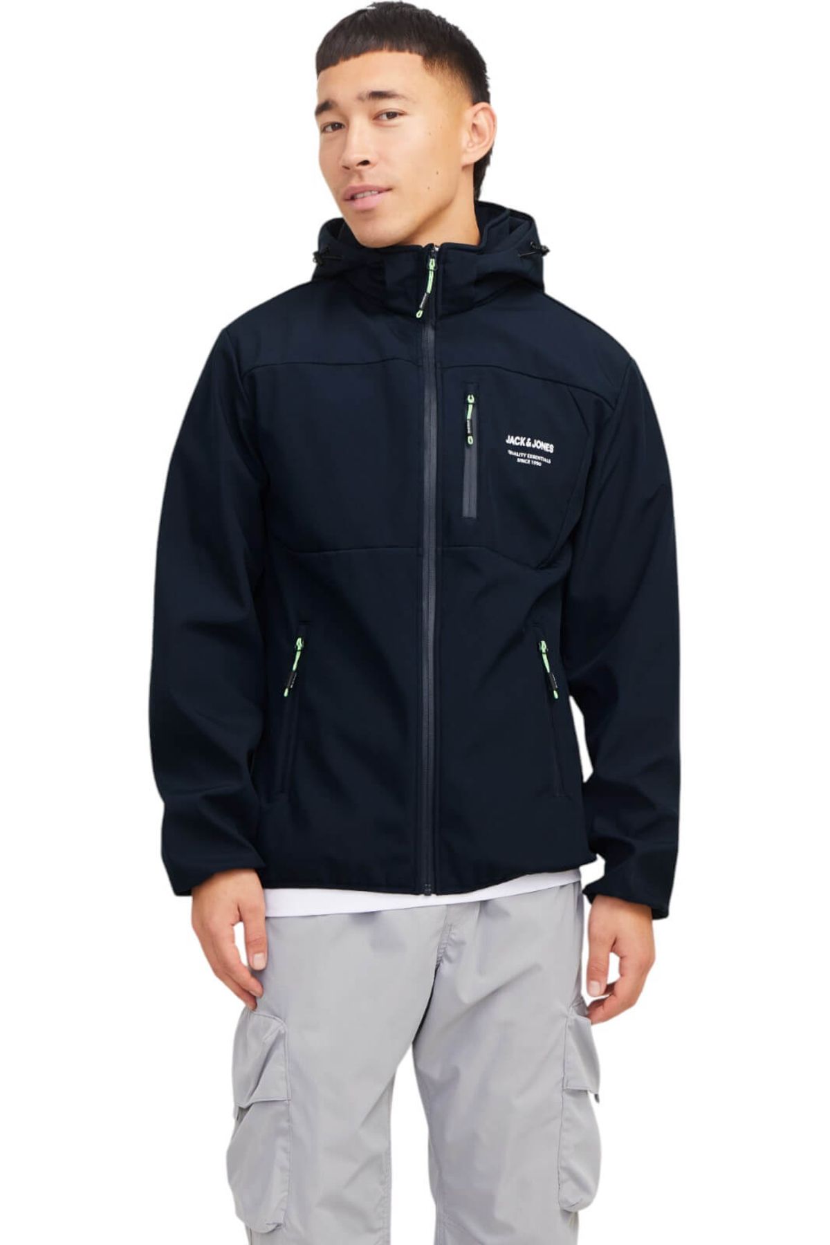 Jack & Jones-Jacheta JACK &JONES Theo Softshell - 12269407-Sky Captain 1