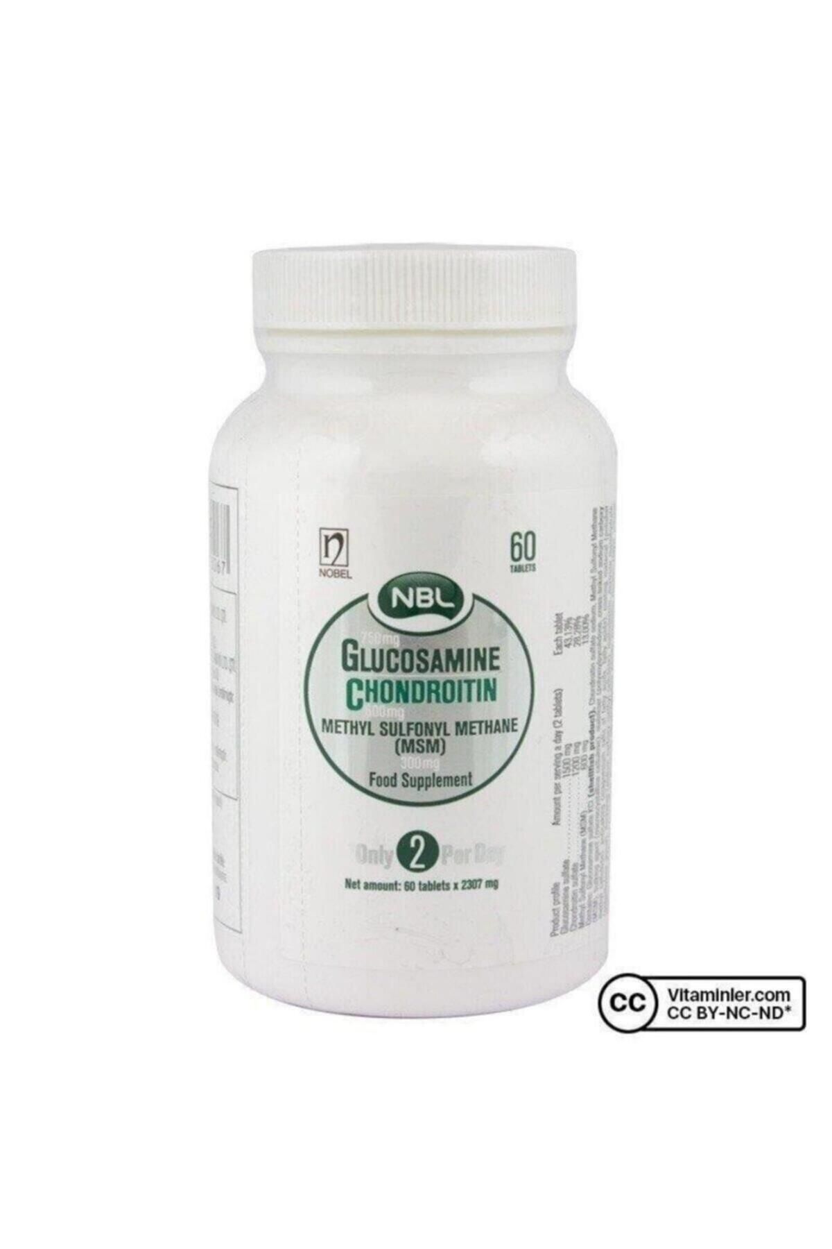 NBL-60 Tablets Glucosamine-Condroitin MSM Product 1