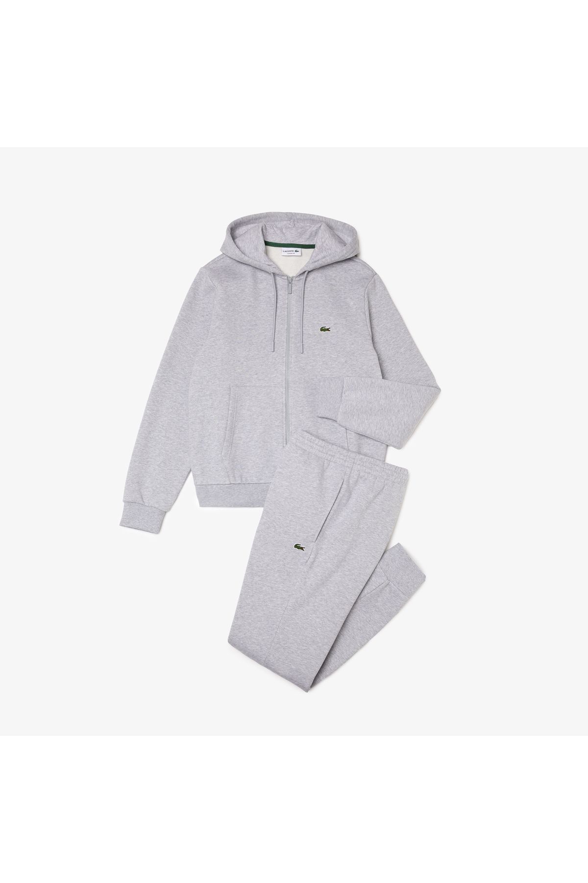 شلوار گرمکن خاکستری مردانه مجموعه لباس های آستین بلند Lacoste