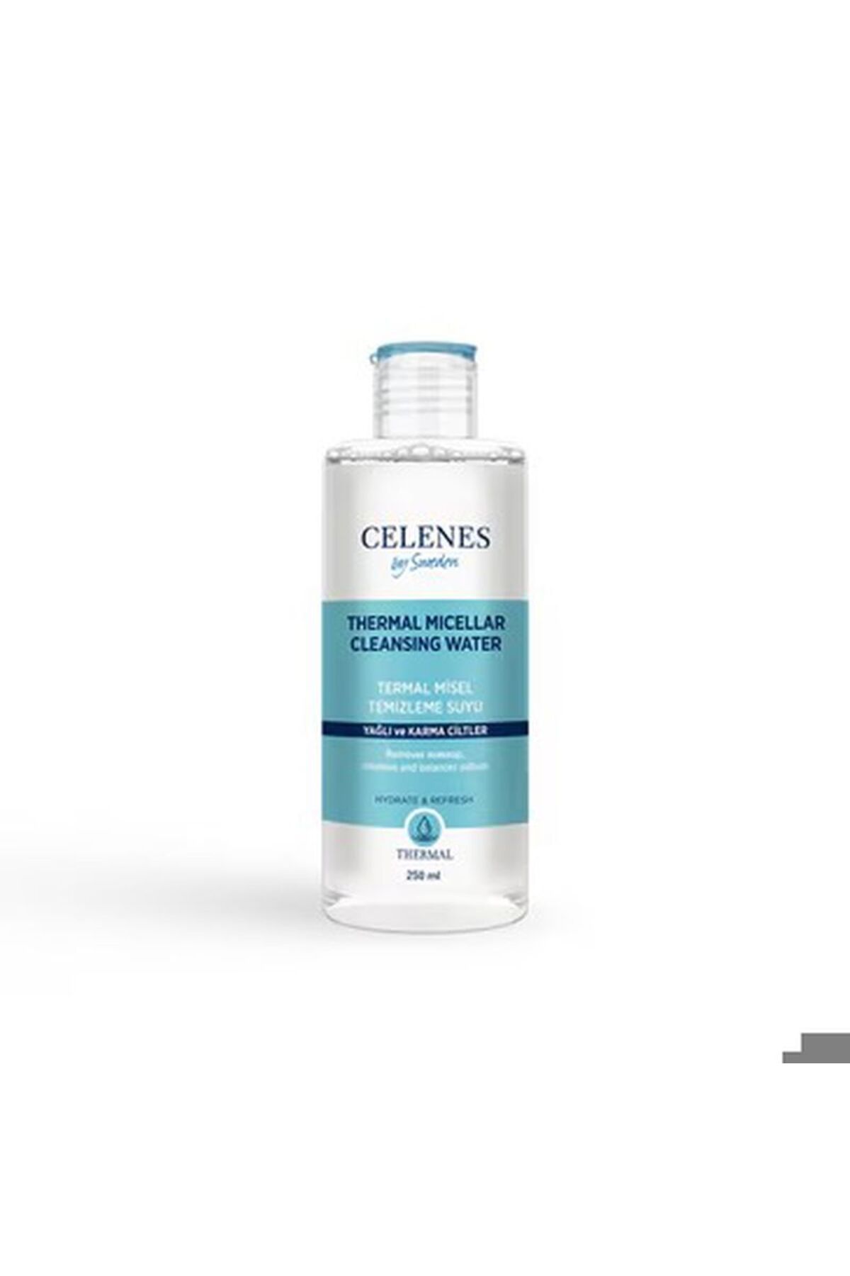 Celenes Thermal Micellar Temizleme Suyu Yağlı ve Karma Ciltler 250 ml