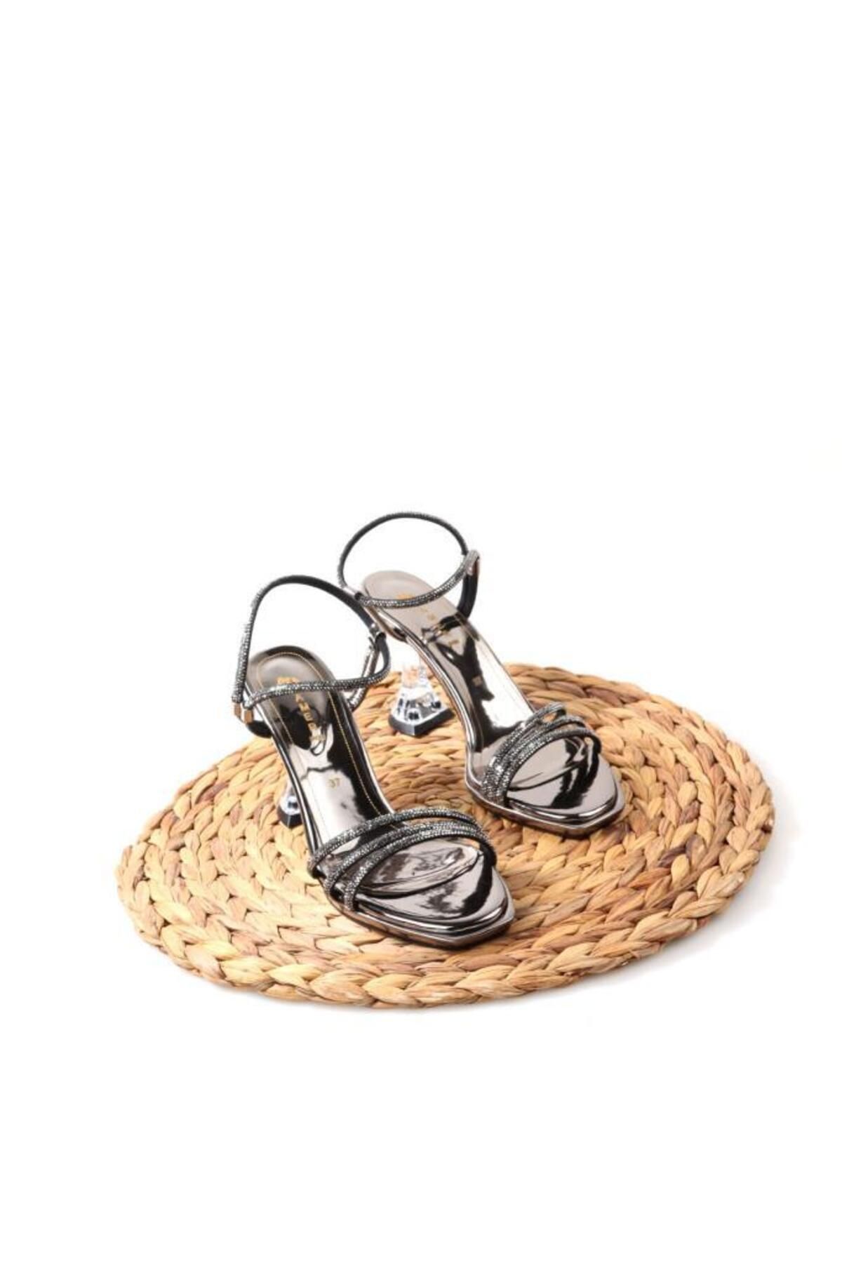 Papuçcity Tamer 02741 Sandale De Seară Pentru Femei - Confortabile Și Elegante Femeie - 38