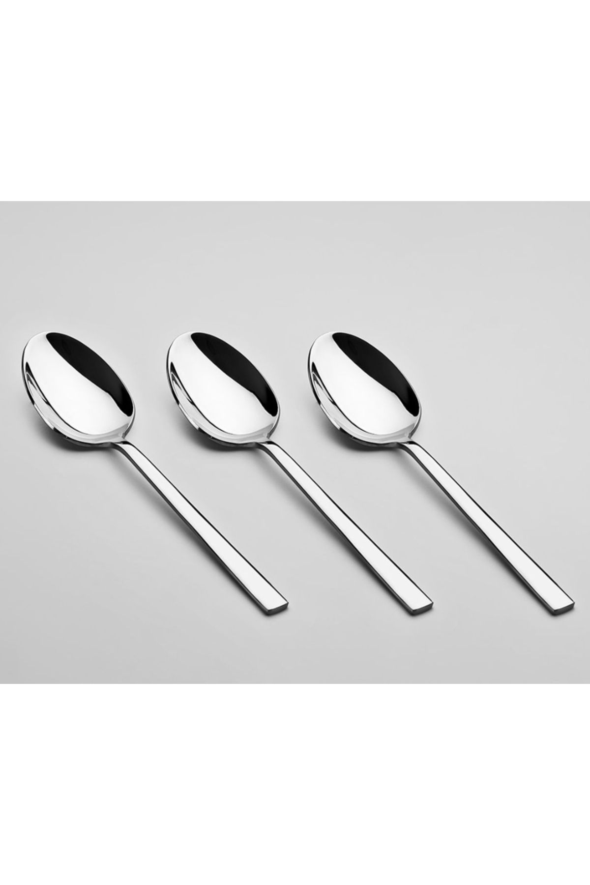 MORMAVİ-River Dalyan Model 12 Pieces of Food Spoon (Stainless with Warranty) 1