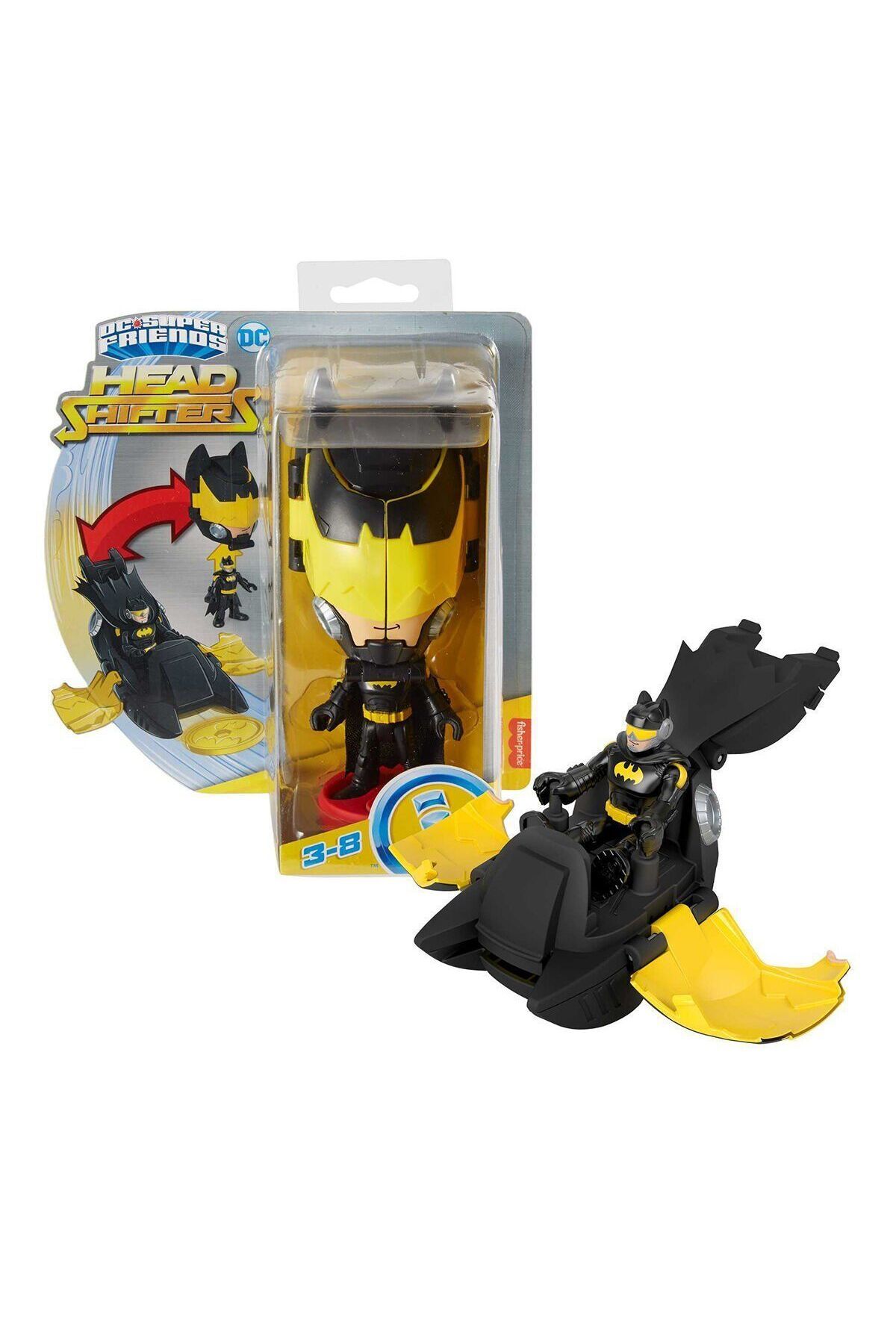 Neco HGX78 Imaginex - DC Super Friends Head Shifters Serisi