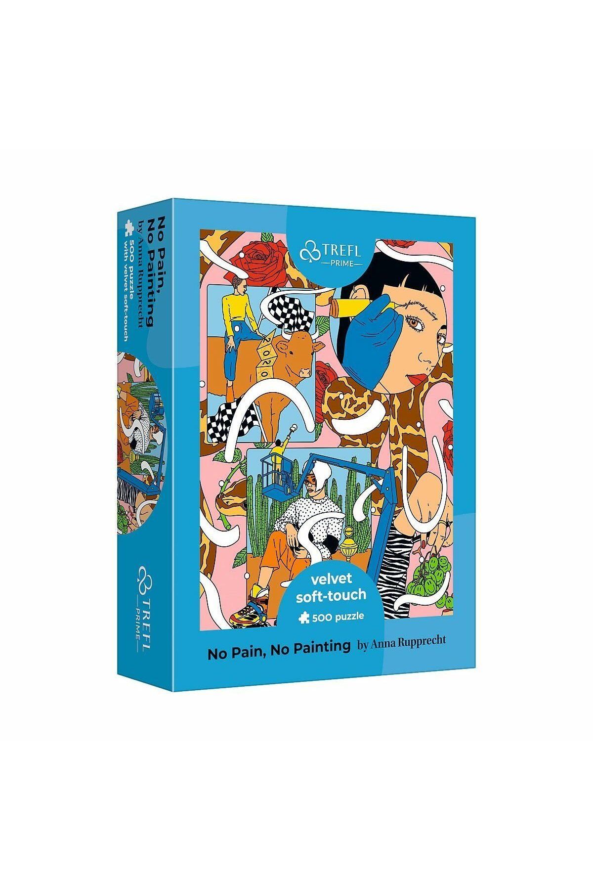 VARDEM OYUNCAK PUZZLE-37423 No Pain No Painting 500 Parça Puzzle