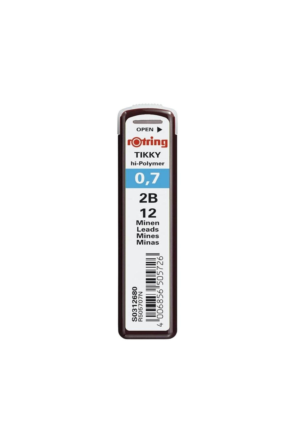 Rotring-|   Tikky Versatil Pencil School Set, 0.7 mm Nib, Light Blue with Eraser and 12 Nibs Gift 4