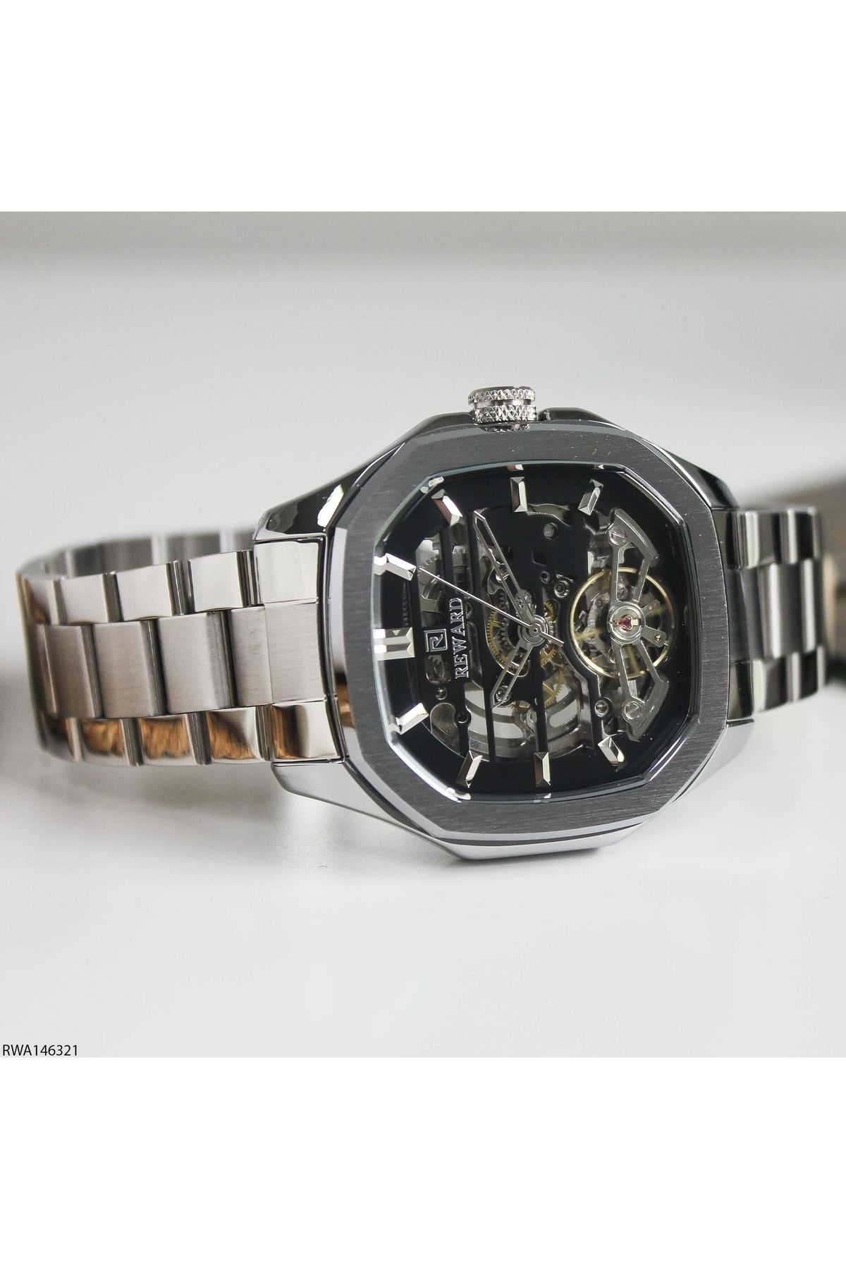 Reward-Rwa 146321   Automatic Men's Wrist Watch with Steel Band 2