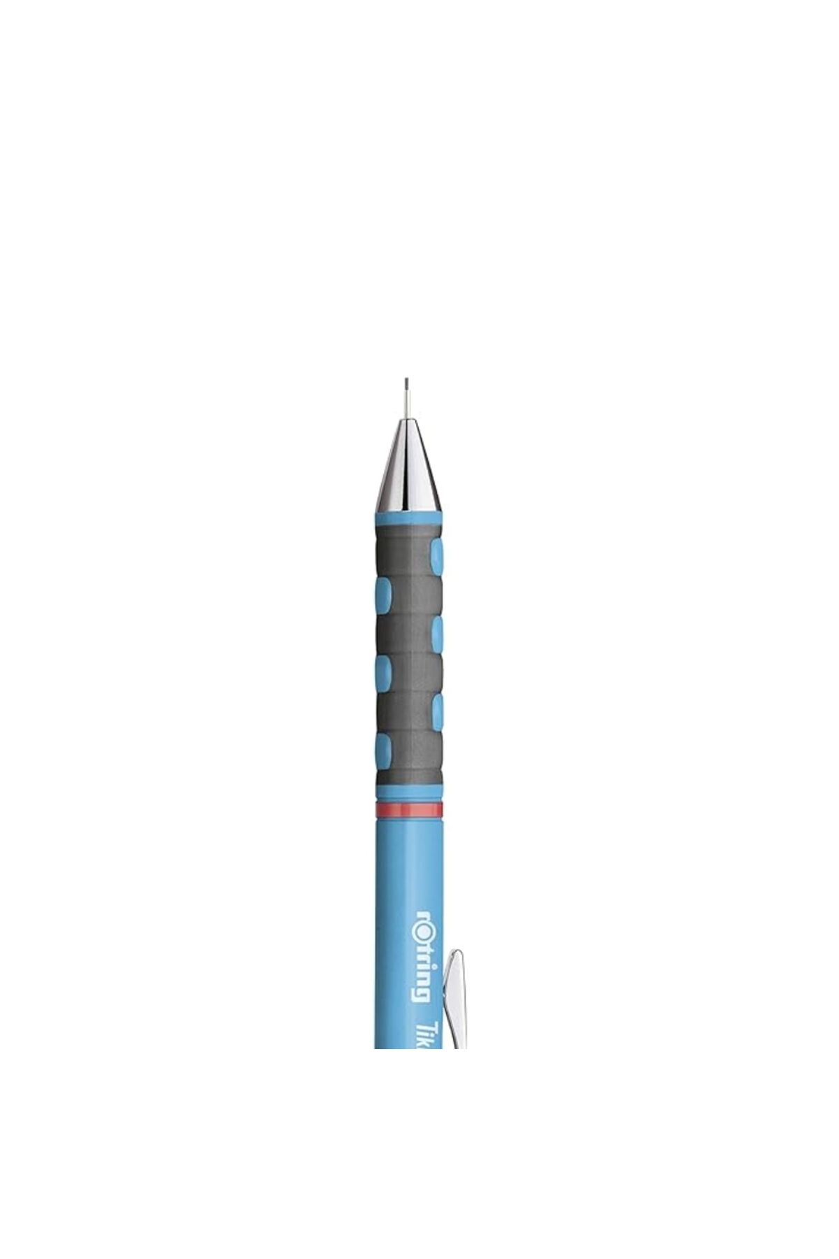 Rotring-|   Tikky Versatil Pencil School Set, 0.7 mm Nib, Light Blue with Eraser and 12 Nibs Gift 8