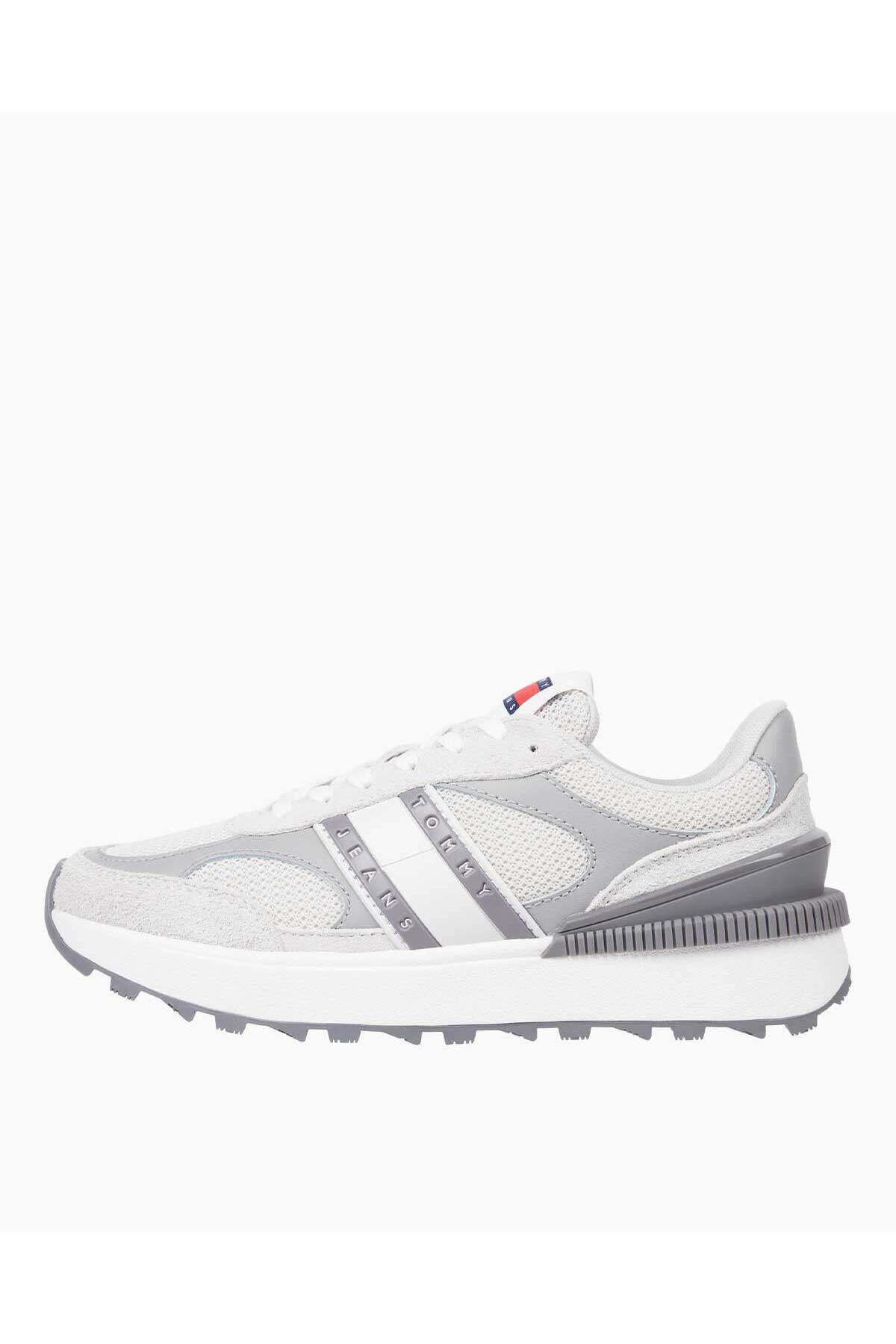 کفش کتانی طوسی زنانه Tommy Hilfiger