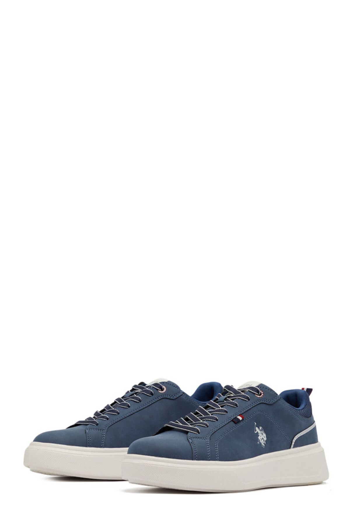 U.S. Polo Assn.-Men's Navy Low-Top Sneakers - Fashionable Lace-Up Style, Perfect for Everyday Casual Outfits 2