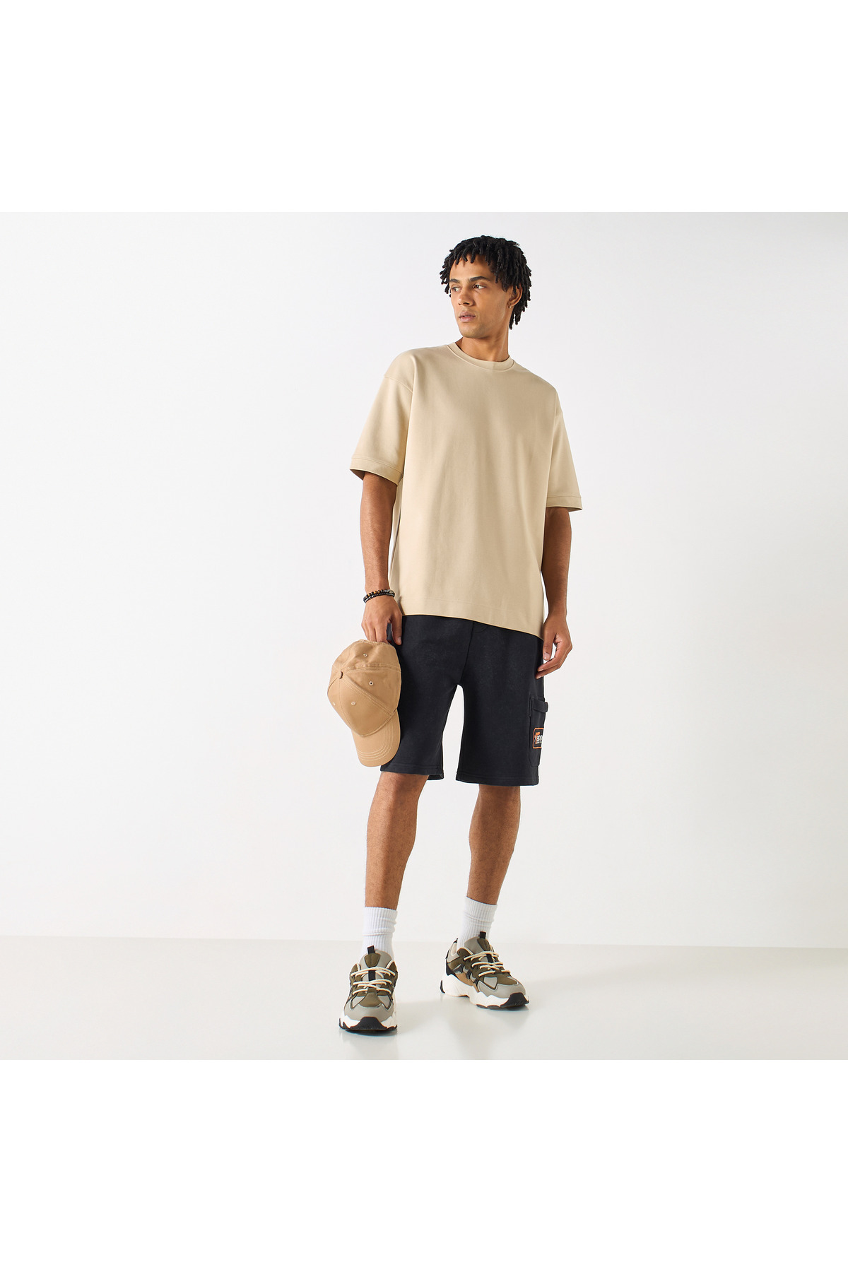 SP Characters-Shorts With Drawstring Closure And Pockets 2