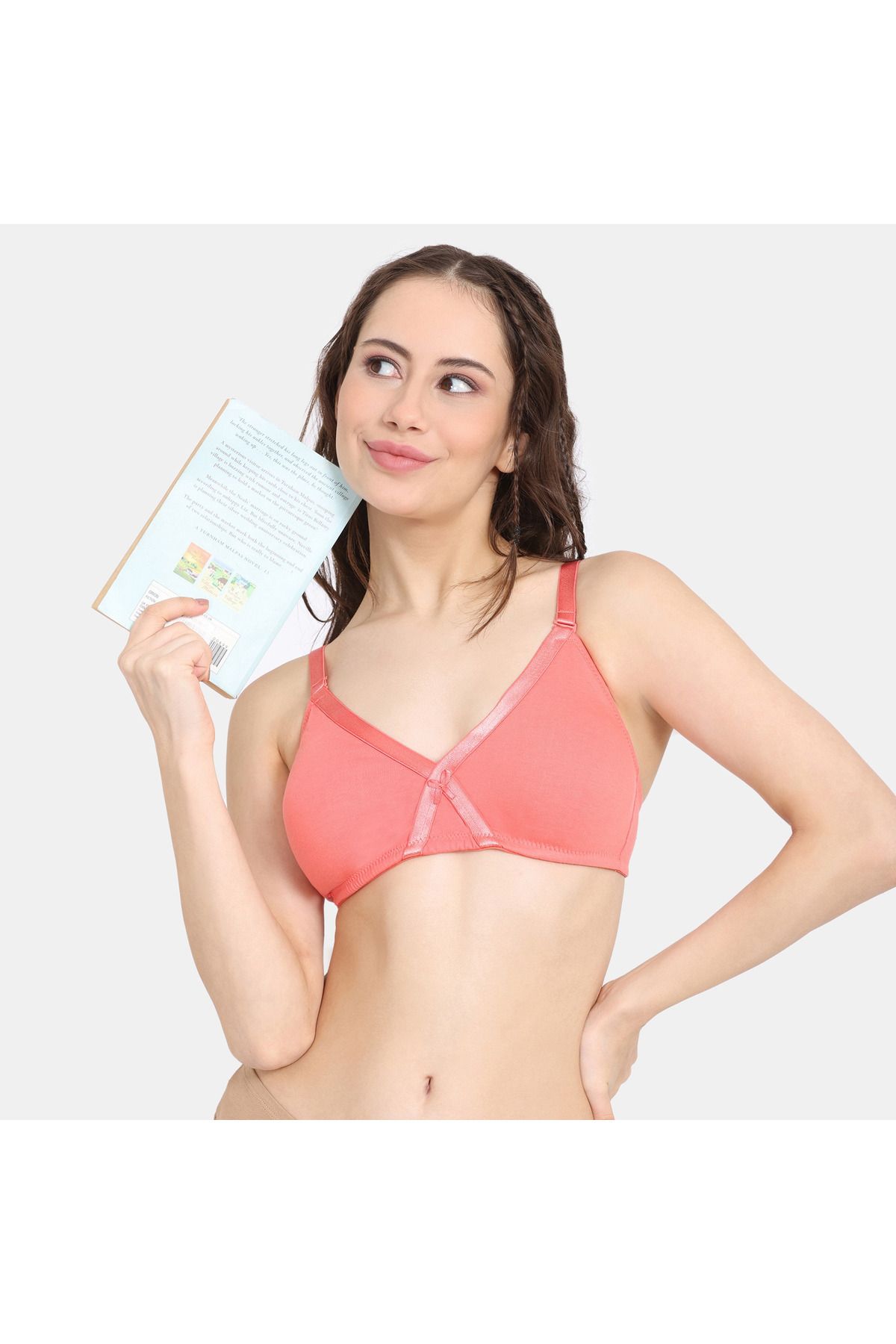 Zivame-Support Bra With Hook And Eye Closure 1