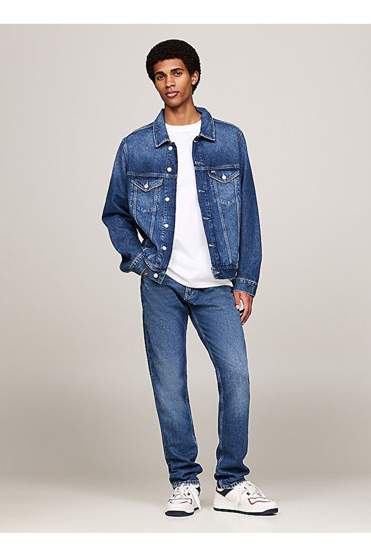 کت جین مردانه DM0DM204321ABRYAN RGLR TRCKR DH601 Tommy Jeans