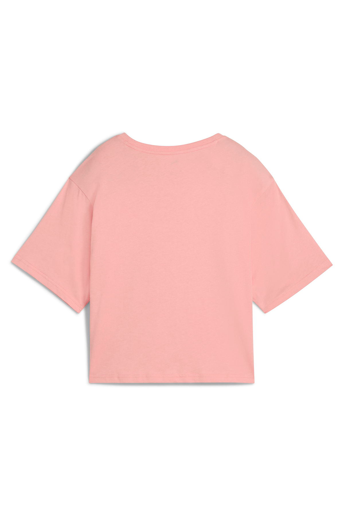 Puma Essential Cropped No.1 Kadın Pembe Günlük Stil T-Shirt 68497218 görsel 5