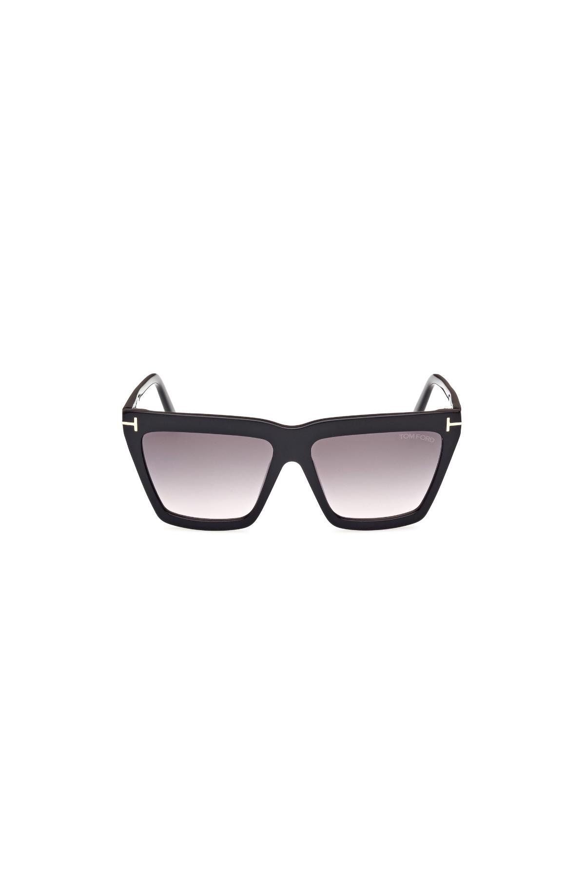 عینک آفتابی مشکی زنانه و S 01B 56 یونیسکس Tom Ford