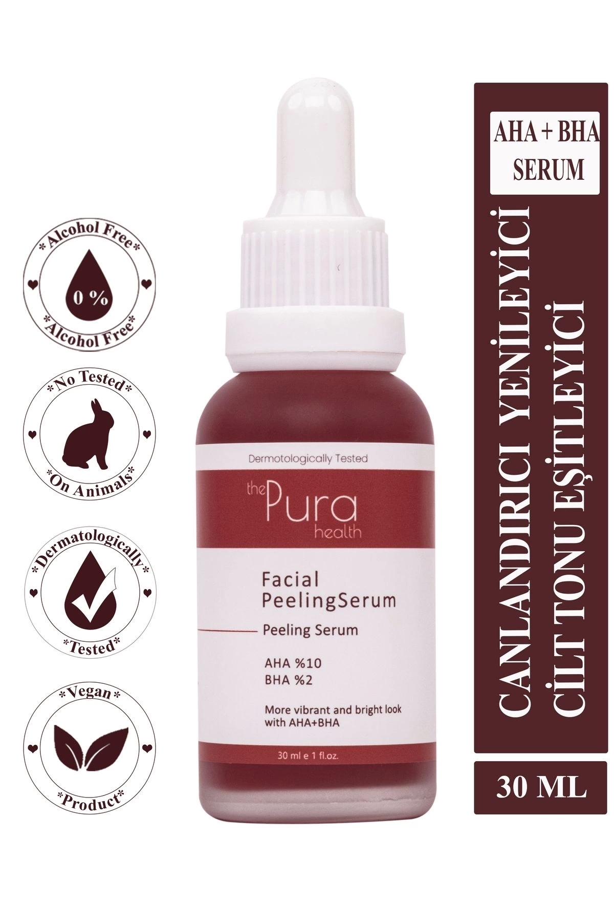 The Pura Health Facial Peeling Serum — 8684771968084