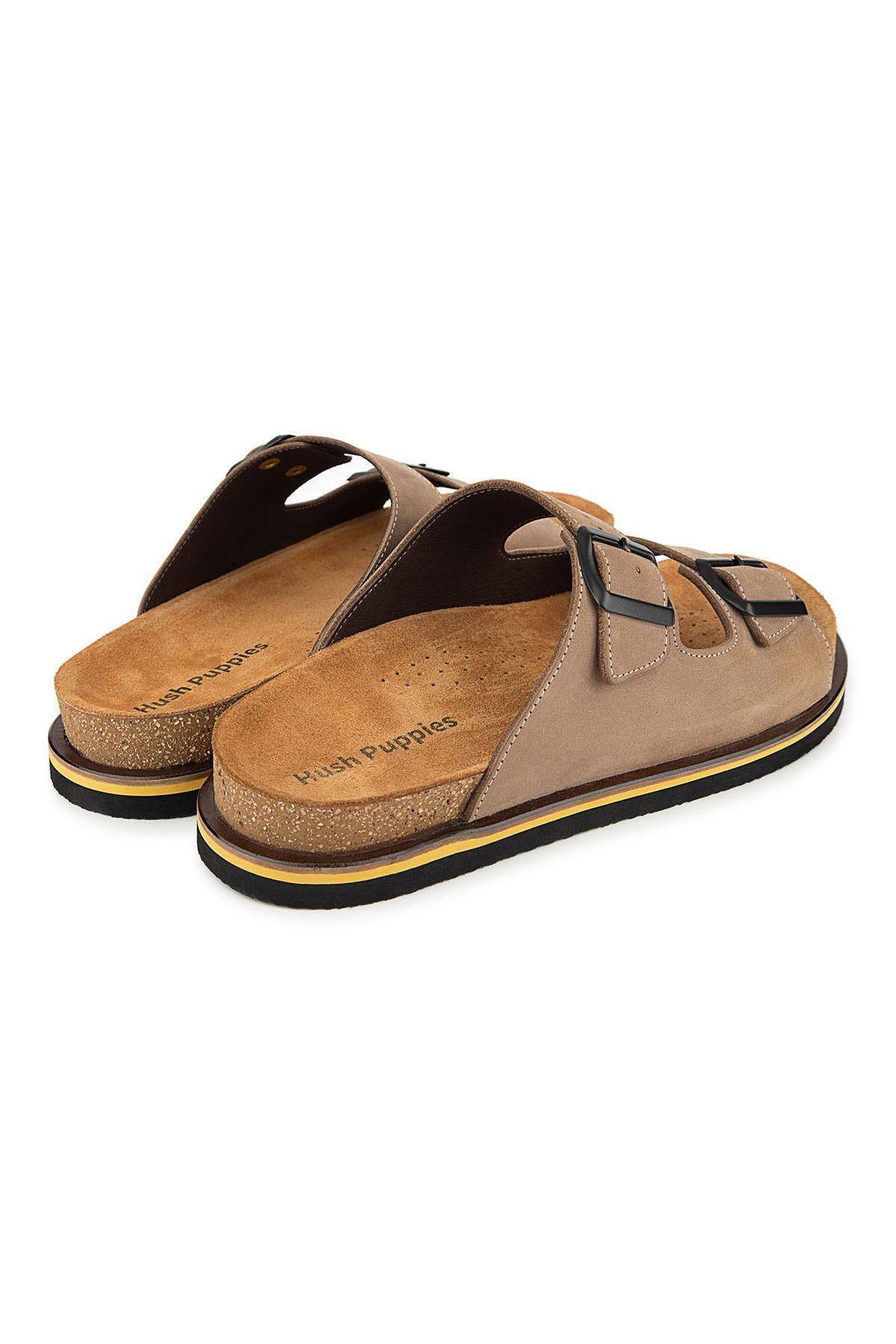 Hush Puppies-Brasa Anatomical Sole Genuine Leather Men's Slippers 4