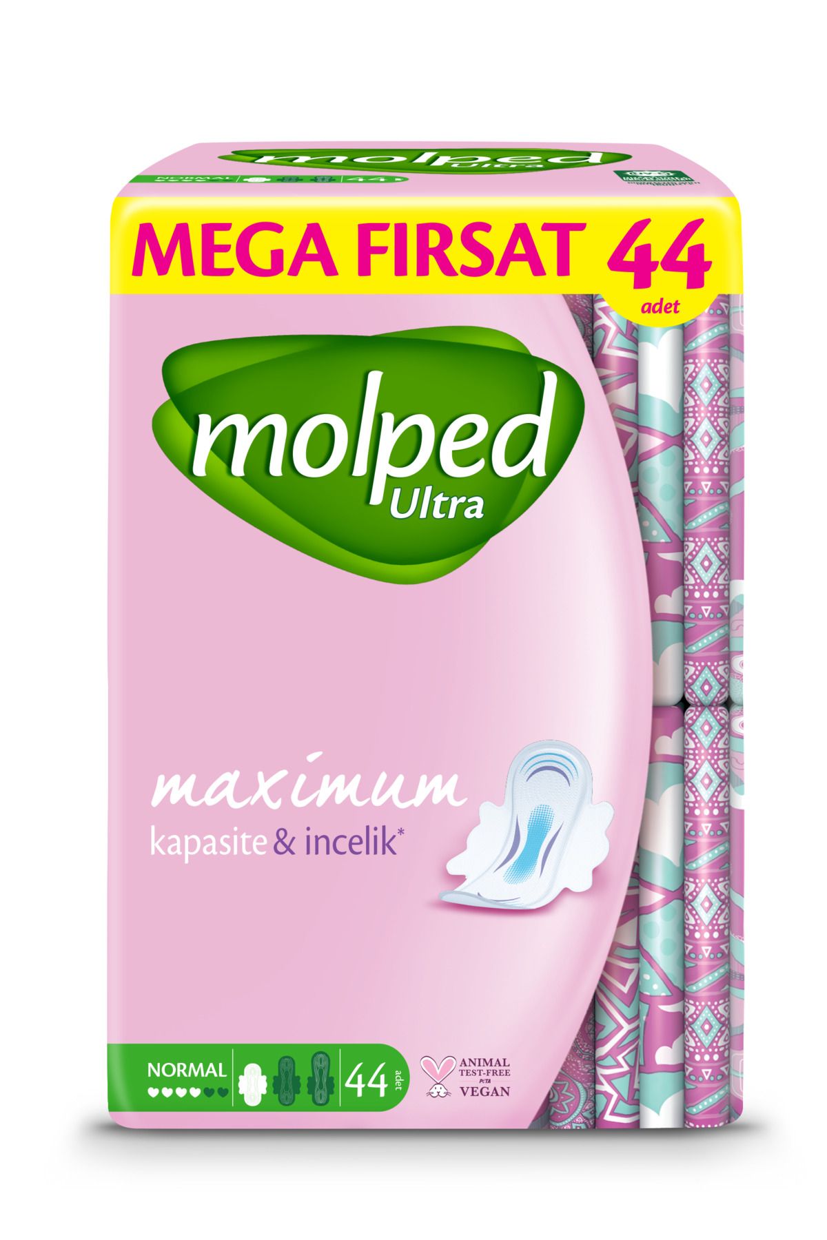 Molped Mega Anatomik Ped Normal 44'lü