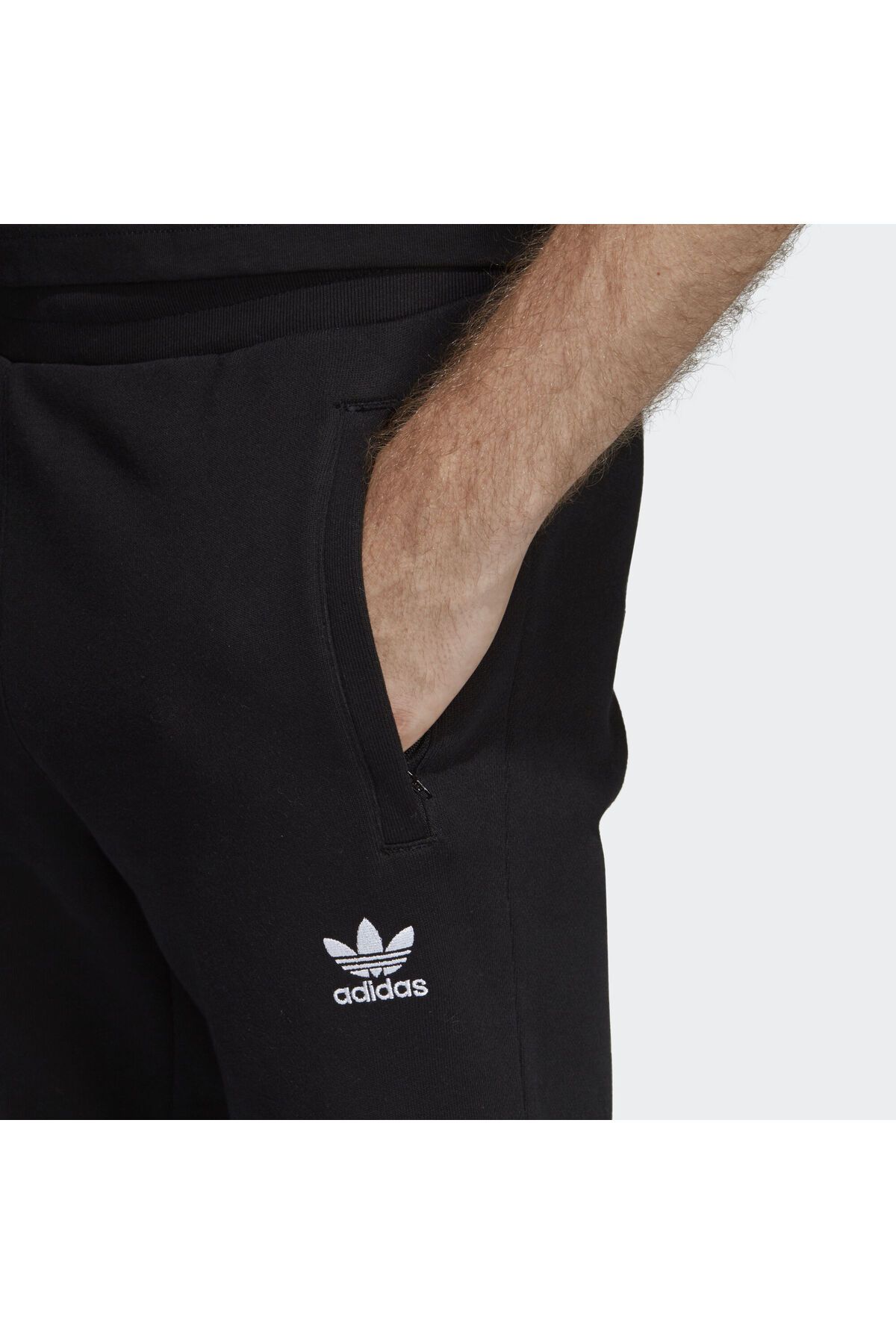 adidas-Pantaloni de trening pentru bărbați - Trefoil - DV1574 5