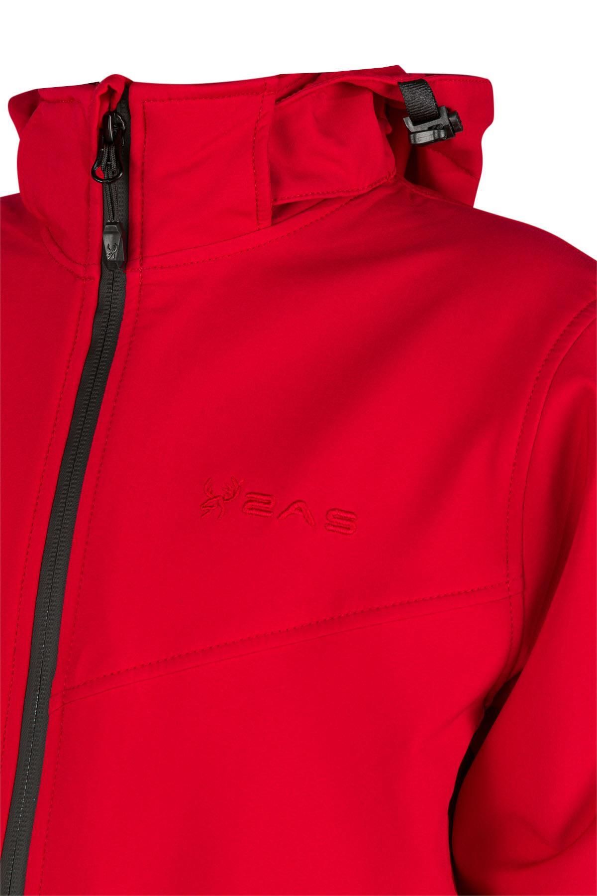2AS-Red Sayra Softshell Children's Jacket 3