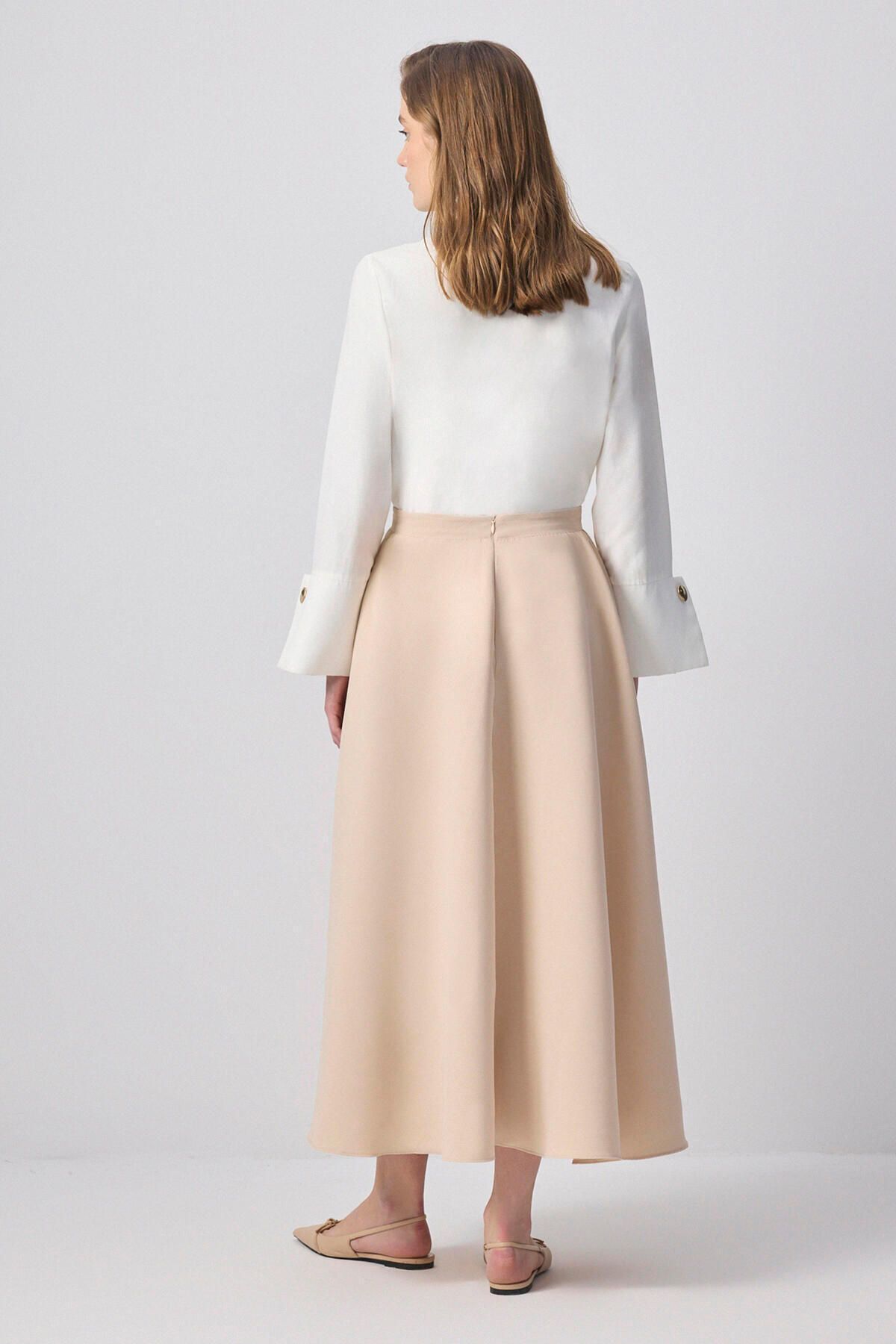 Touché Privé-Crepe Skirt 4