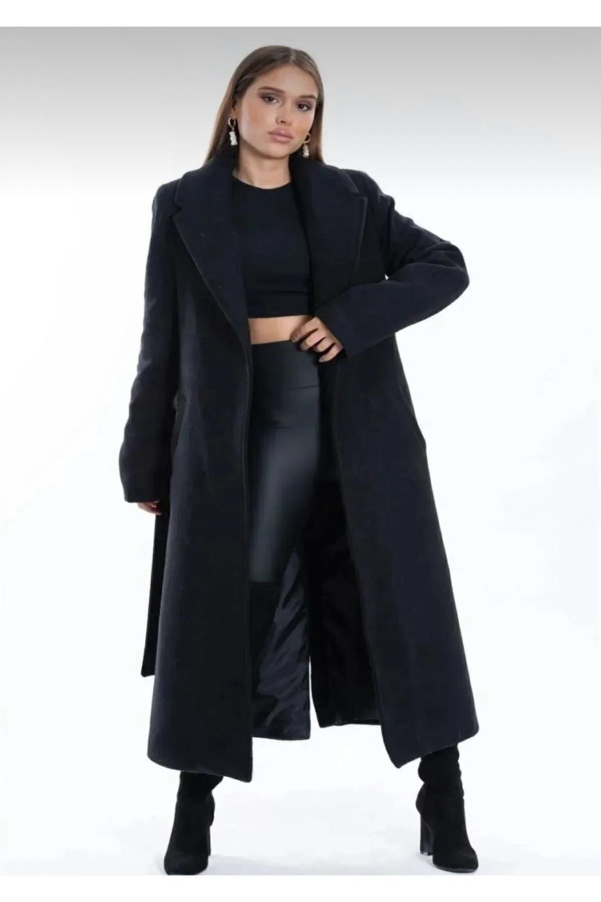 BEST OF STORE-Puella Belted Kaže Coat (Empty) 3