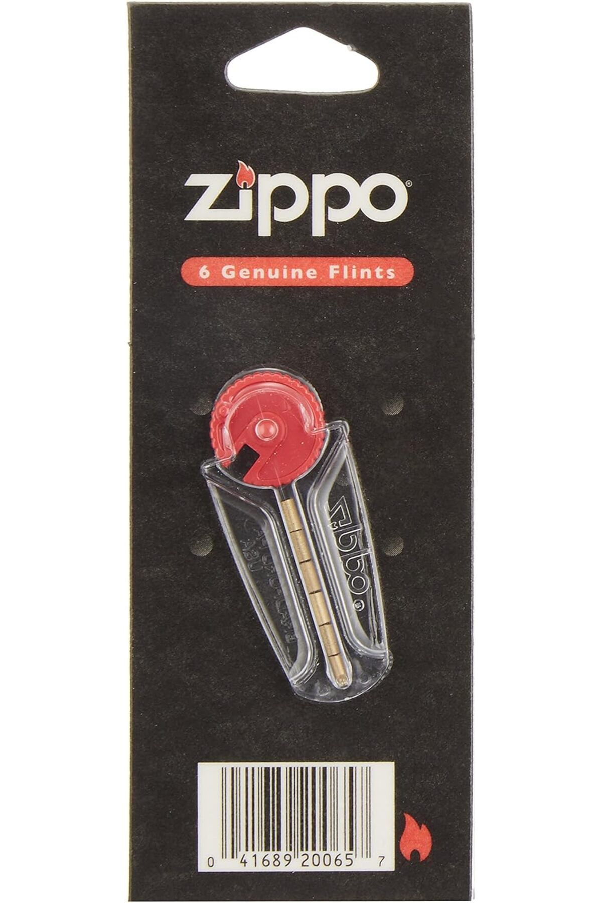 Zippo-(3) 6-Piece Flint Dispenser for Zippo Lighters, Carded Flint 1