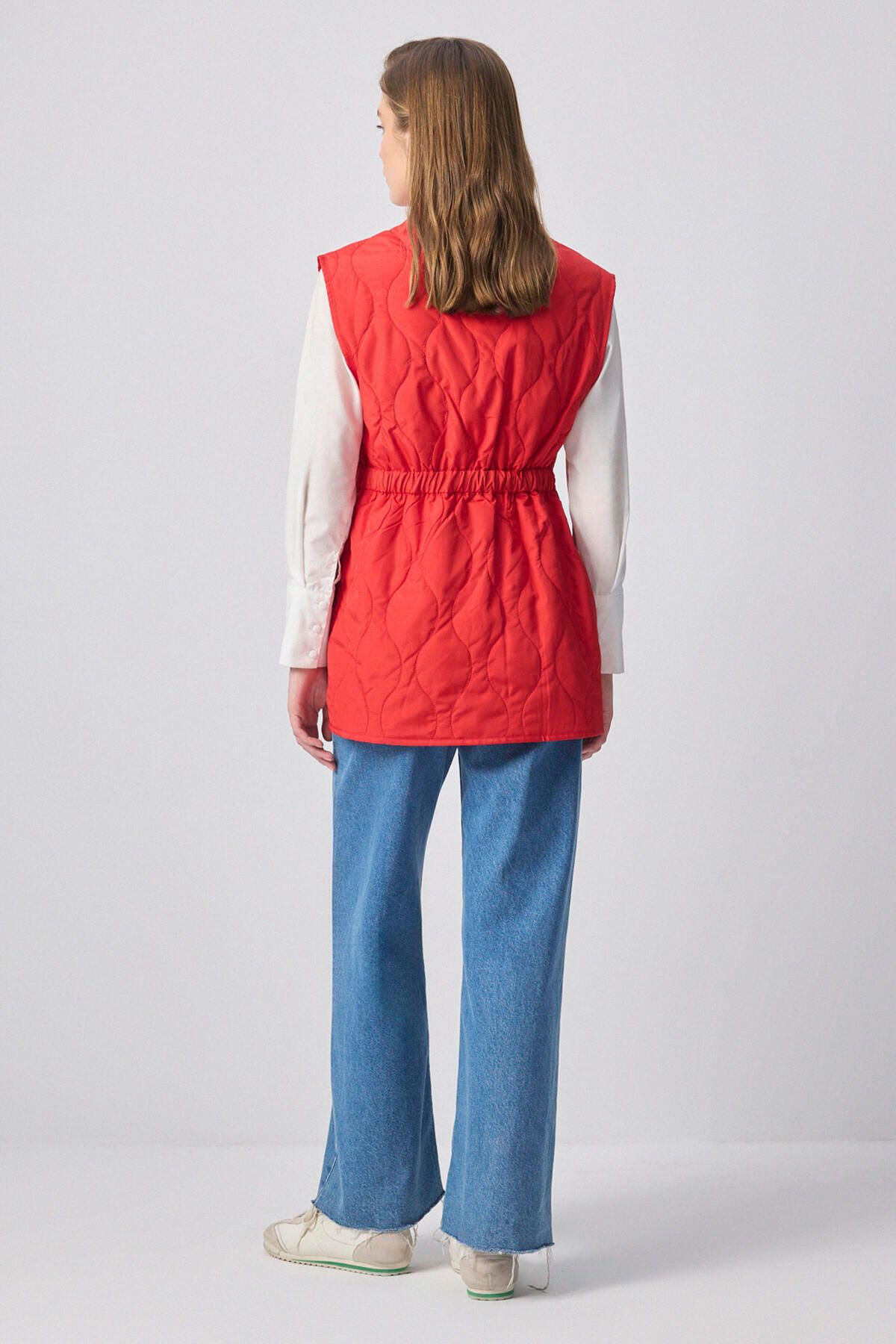 Touché Privé-Quilted Vest with Zipper 6