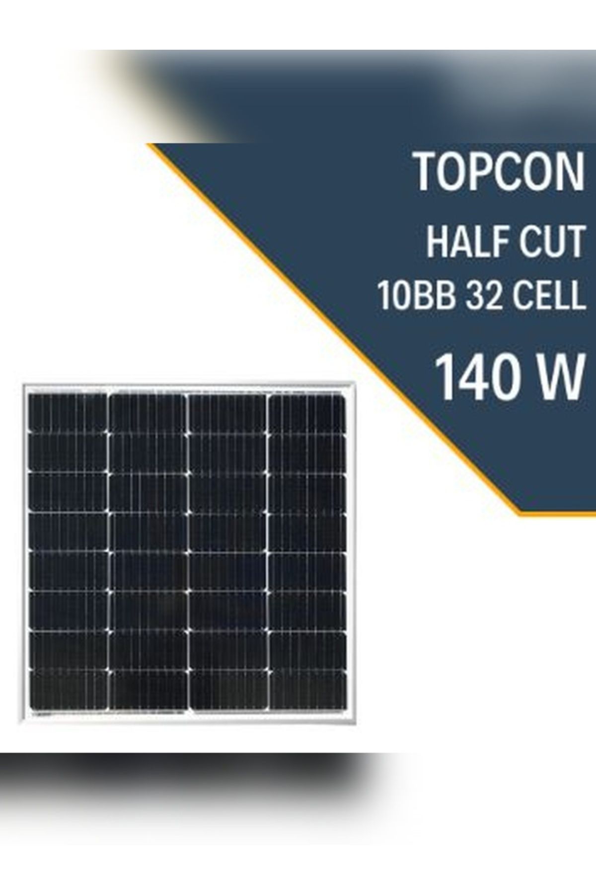 Lexron 140W HALF CUT TOPCON GÜNEŞ PANELİ