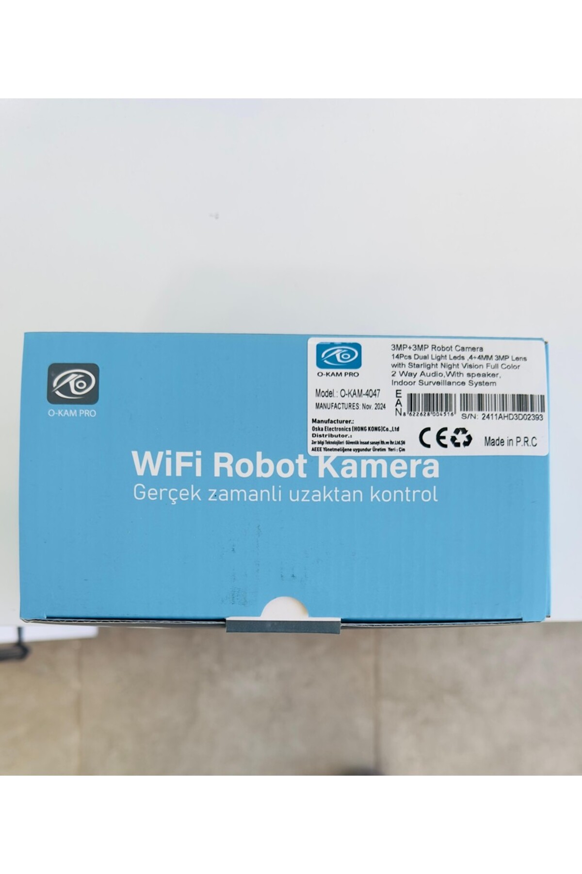 Acme O-kam 3047X 3+3mp Wifi Robot Kamera - Fiyatı, Yorumları