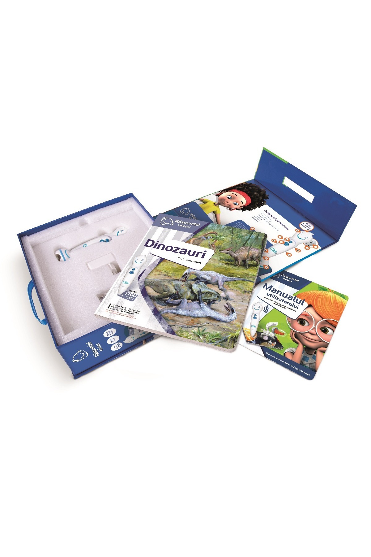 Raspundel Istetel Balíček dinosaurů, tužka a kniha