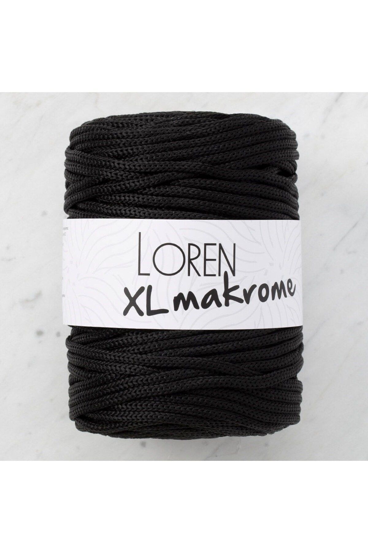Kuzgun Online Shop Funie De Tricotat Manual Loren Xl Macrame Black - R004 - 33720 Unisex - One Size