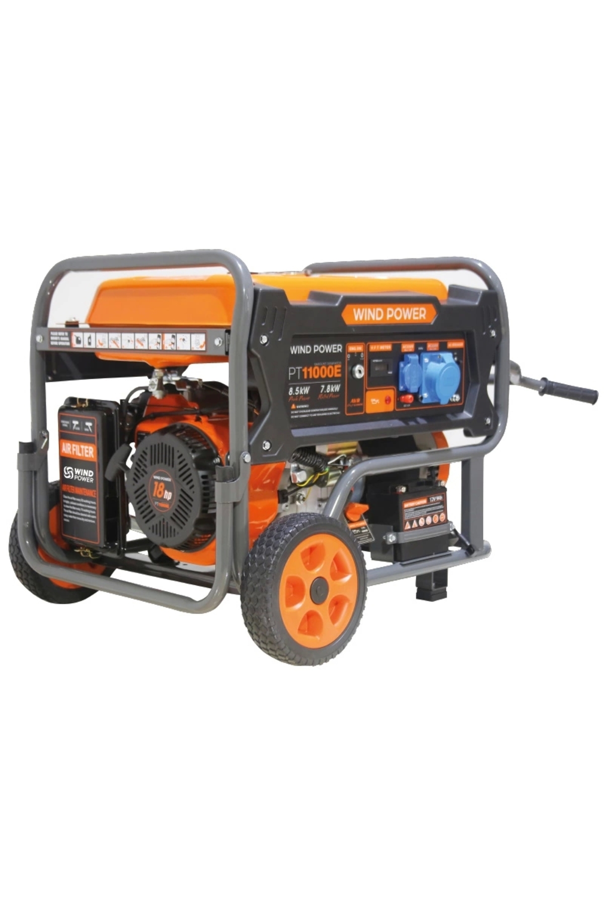 Wind Power WindPower PT 11000E Marşlı Monophase Jeneratör - Fiyatı