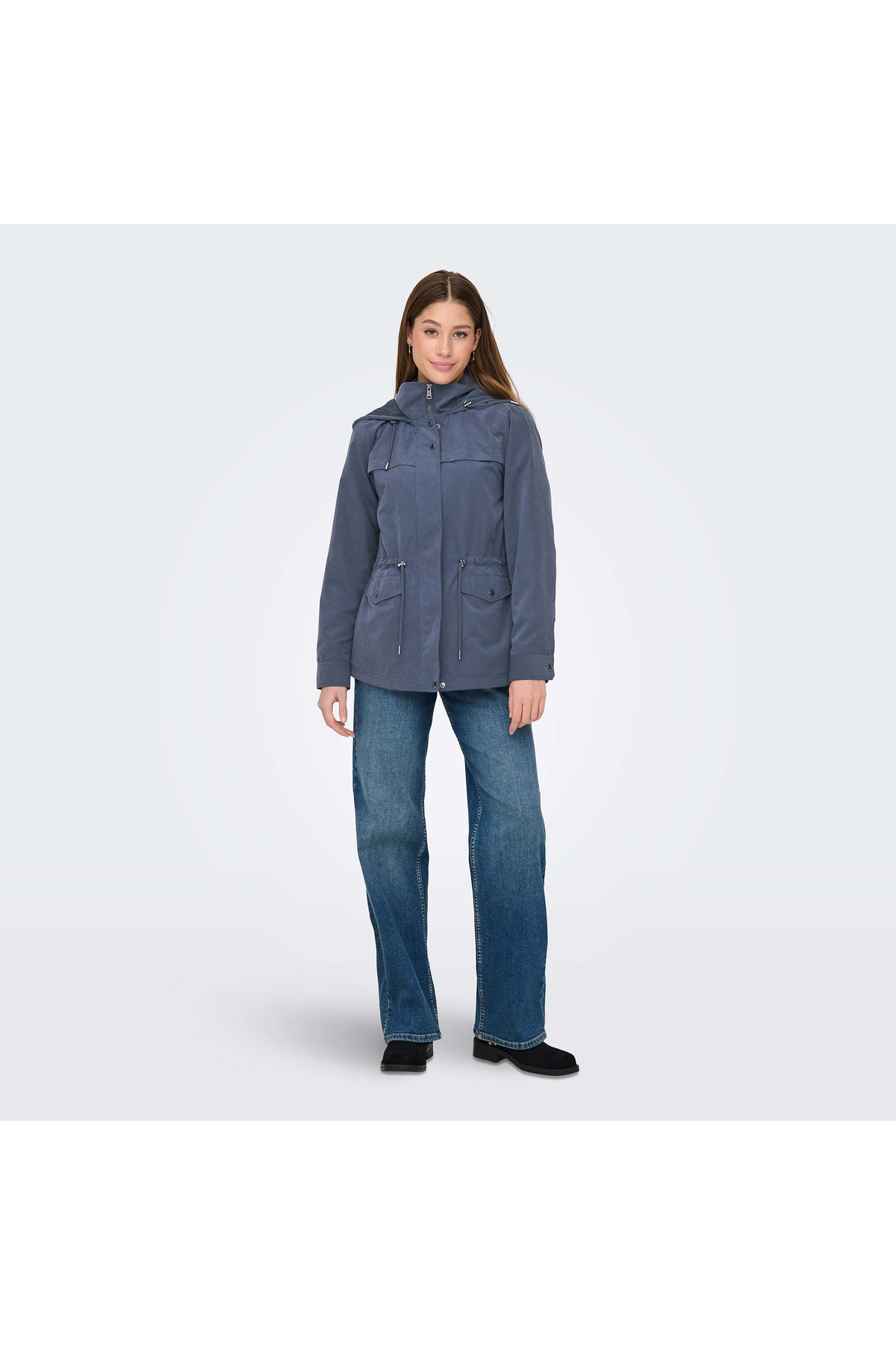 ONLY Starline Spring Kadın Mavi Ceket (15218612-OB) görsel 3