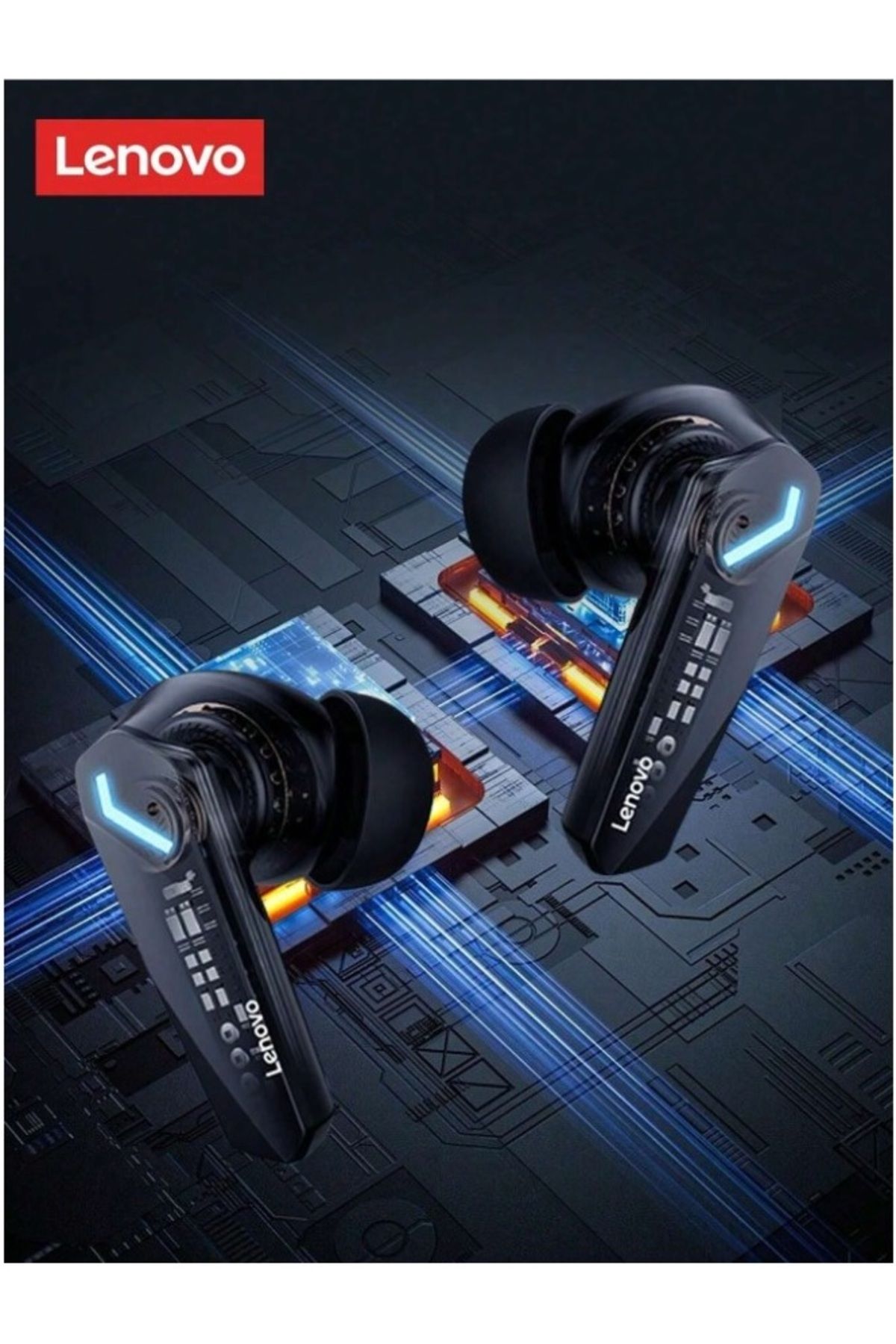 LENOVO-Thinkplus GM2 Pro True Wireless BT Gaming Headphones In-T5.3 Chip Game Music Dual Mode Low Delay 6