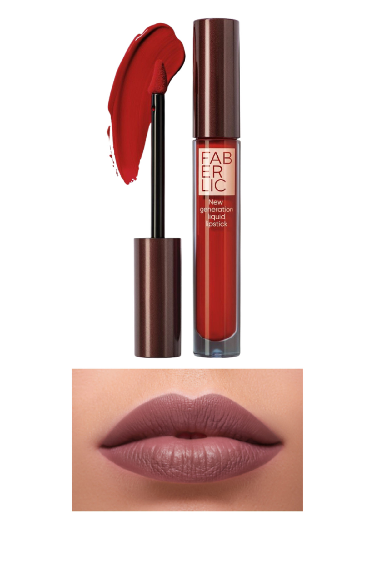 Faberlic Glam Team Mat Likit Ruj Stay.true - Kaşmir Gül/YOĞUN PİGMENT