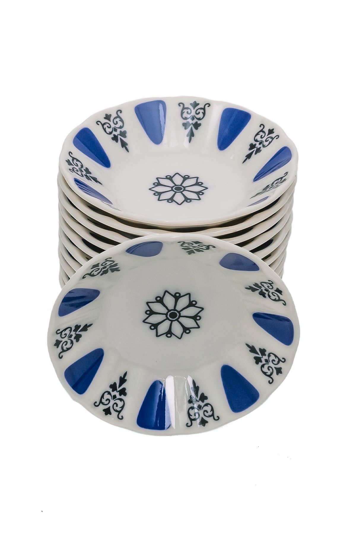 Güral Porselen-Güra Porcelain 6-Piece Tea Plate 3