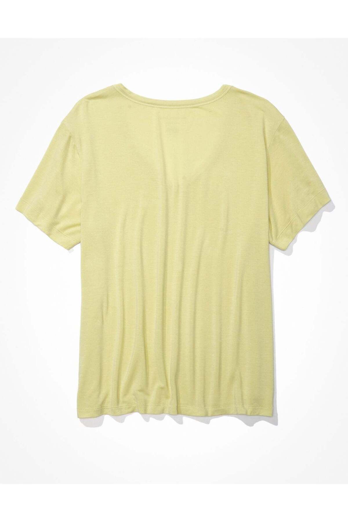 AMERICAN EAGLE-AE Oversized Soft & Sexy V-Neck T-Shirt 5