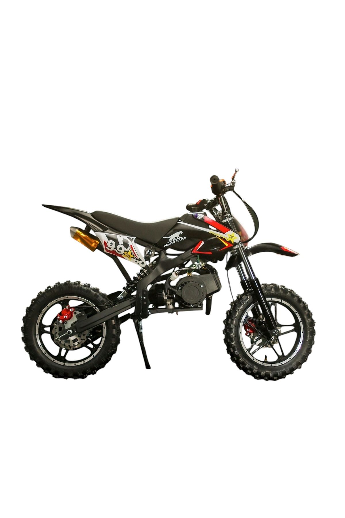 ARAS Mazakin 49 Cc Benzinli Cros Çocuk Motoru Mekanik Disk Fren 5-13 Yaş