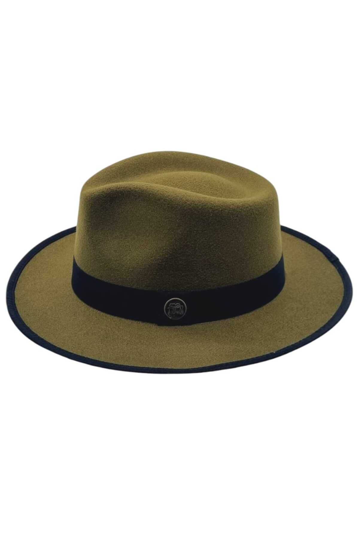 Trenderrs-Men's Panama Stamped Fedora Hat 8