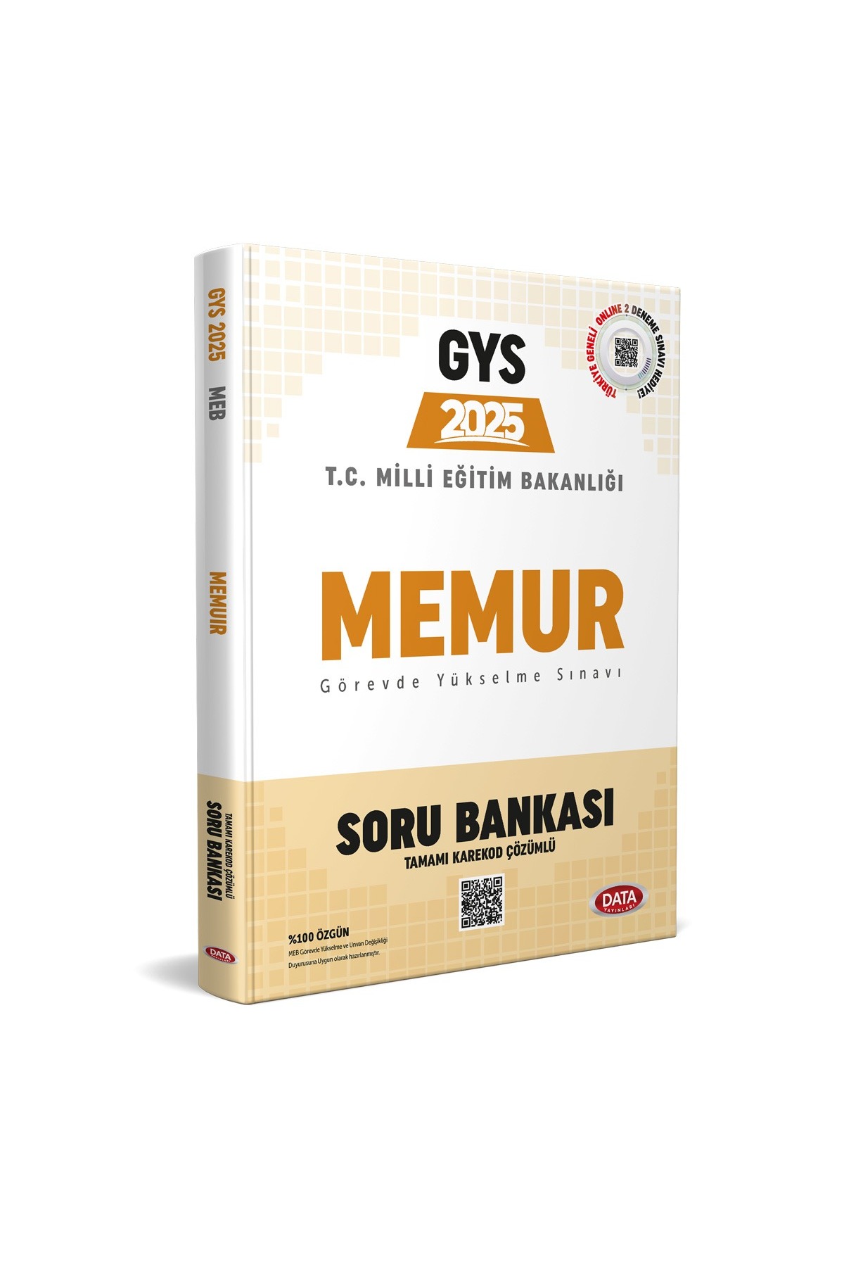 Data Yayınları Data 2025 Gys Meb Memur Soru Bankası Görevde