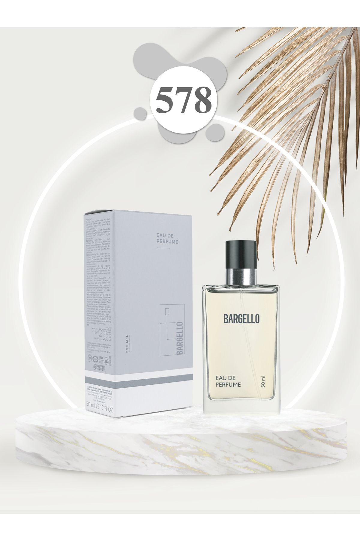 578 عطر مردانه Woody 50 ml Edp Bargello