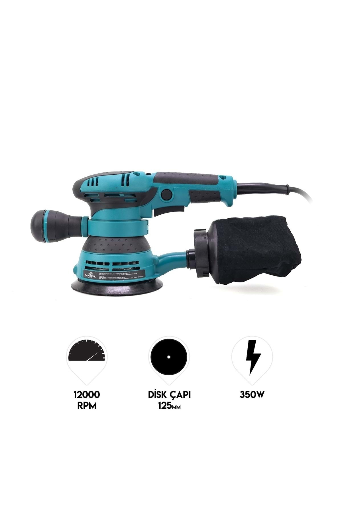 Dawreek Eksantrik Zımpara MKE350